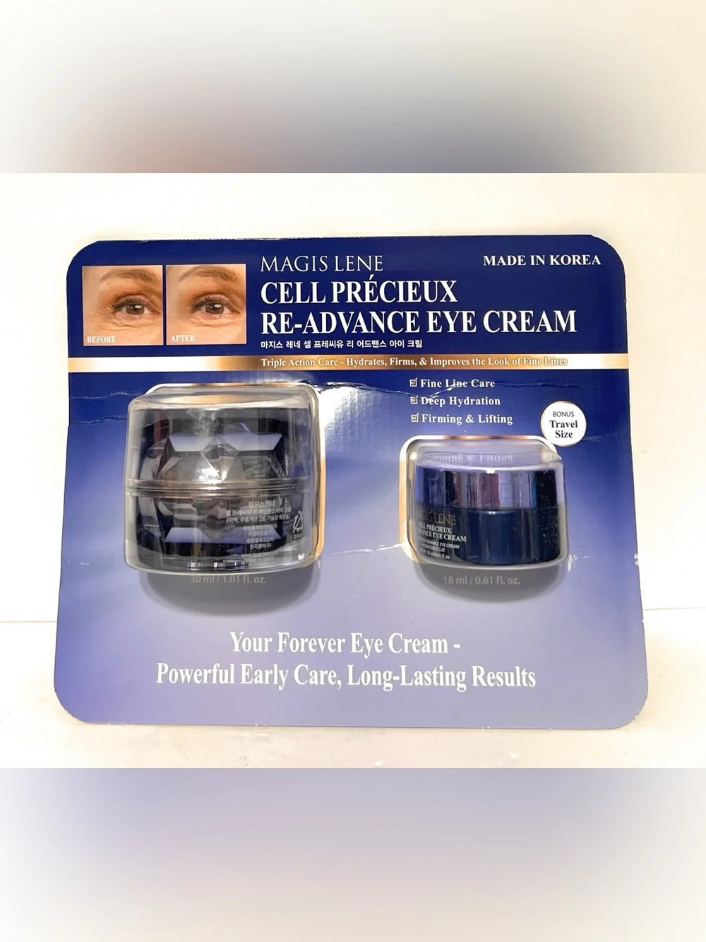 Magis Lene Cell Precieux Re-Advance Eye Cream 2 Pc Set 1.01 oz + 0.61 oz